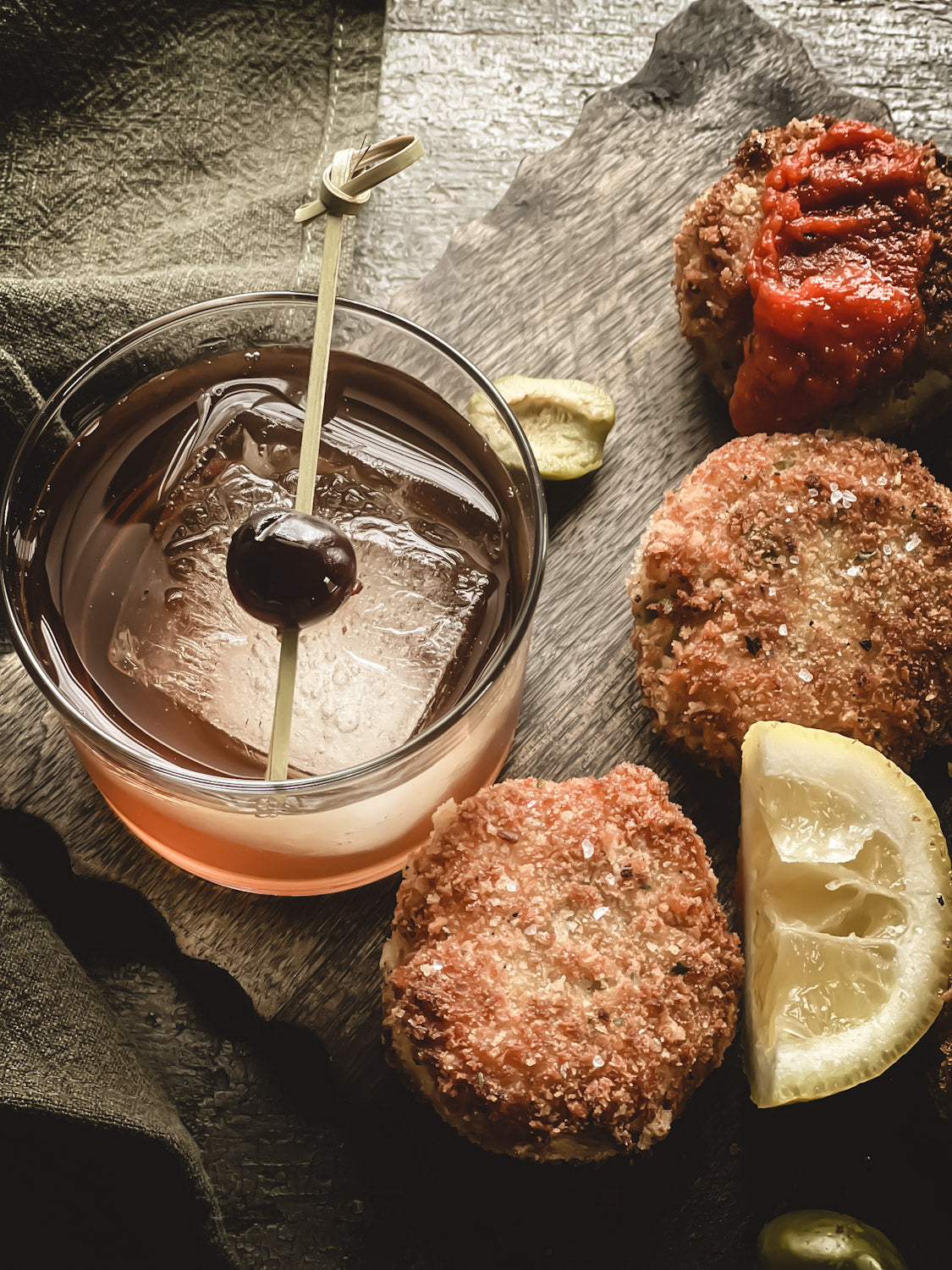 Manchego & Green Olive Croquetas