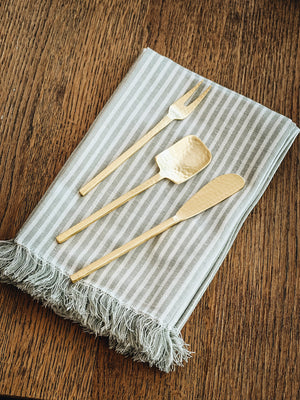 Pin Stripe Cotton Napkin Set of 4