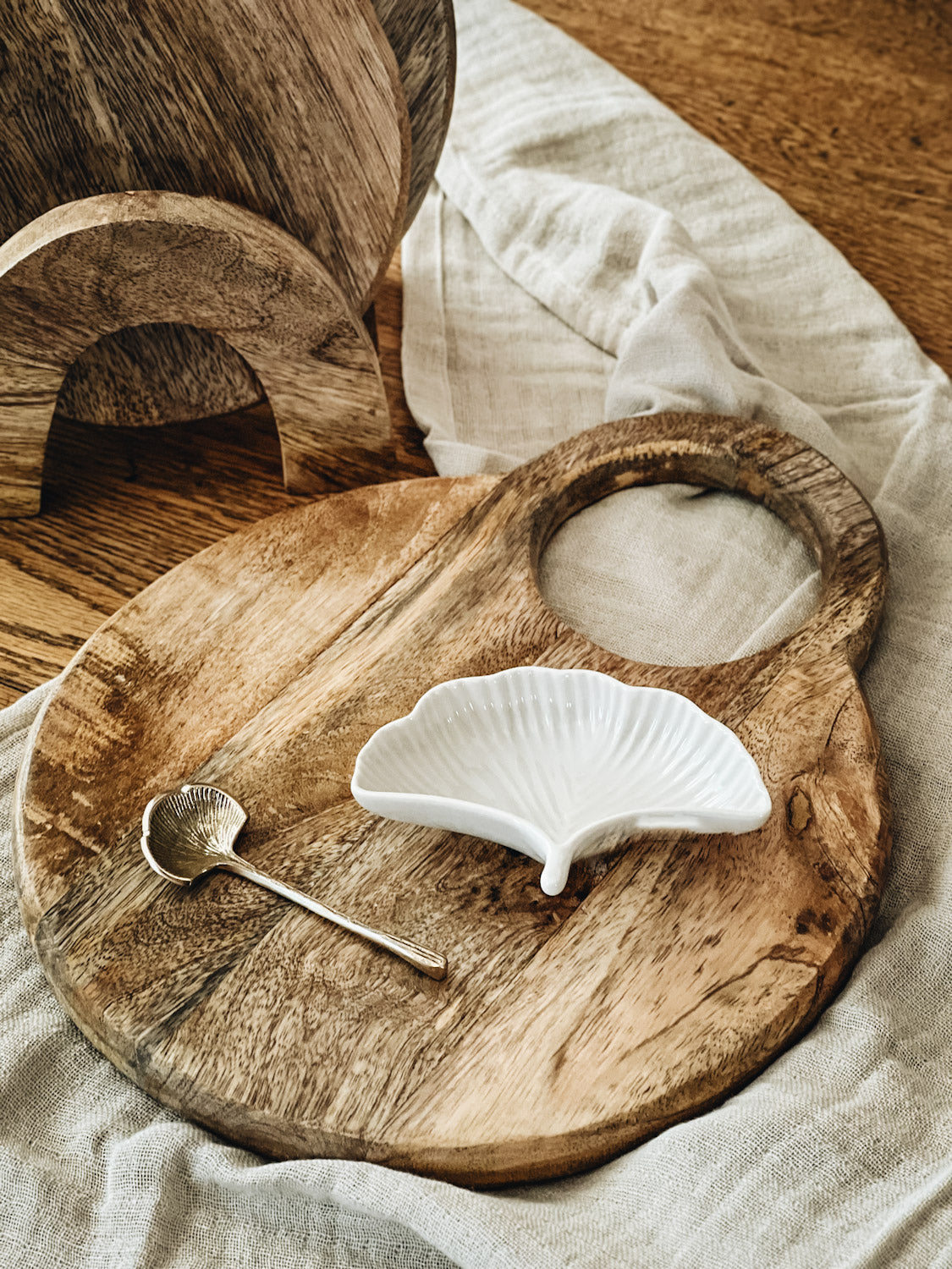 Ginko Leaf Serveware