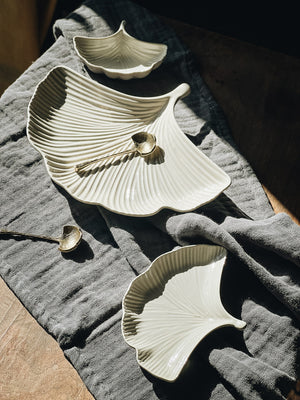 Ginko Leaf Serveware